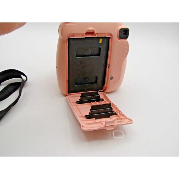 Fujifilm Instax Mini 8 Camera Pink with Camera Bag Untested Powers On Travel - Picture 12 of 14